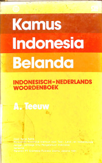Image of Kamus Indonesia - Belanda : Indonesisch - Nederlands Woordenboek