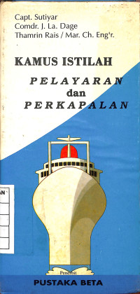 Image of Kamus Istilah Pelayaran dan Perkapalan