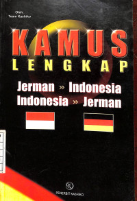 Image of Kamus Lengkap Jerman-Indonesia , Indonesia-Jerman