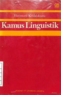 Image of Kamus Linguistik
