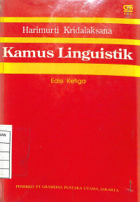 Image of Kamus Linguistik - Edisi Ketiga
