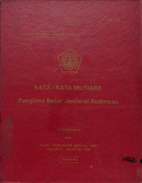 Image of Kata-Kata Mutiara Panglima Besar Jenderal Sudirman