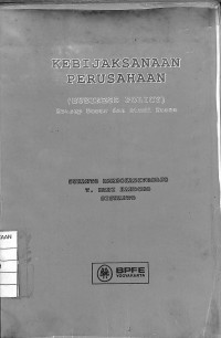 Image of Kebijaksanaan Perusahaan