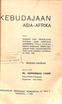 Image of Kebudajaan Asia - Afrika