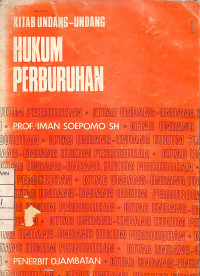 Image of Kitab Undang Undang Hukum Perburuhan