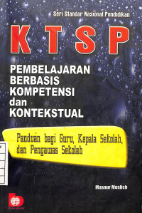 Image of KTSP Pembelajaran Berbasis Kompetensi dan Kontekstual