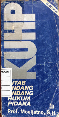 Image of KUHP Kitab Undang Undang Hukum Pidana - Edisi Baru