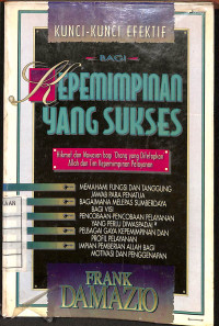 Image of Kunci-Kunci Efektif Bagi Kepemimpinan Yang Sukses