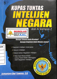 Image of Kupas Tuntas Intelijen Negara dari A Sampai Z