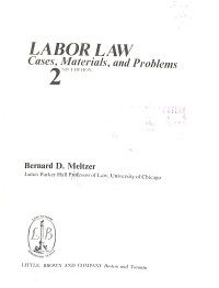 Image of Labor Law : Cases, Materials, and Problems - Second Edition