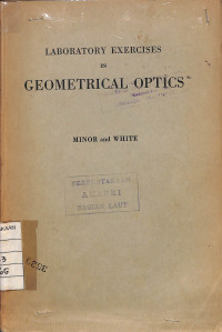 Image of Laboratory Exercises in Geometrical Optics