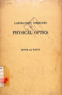 Image of Laboratory Exercises in Physical Optics
