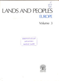 Image of Lands And Peoples : Europe - Volume 3