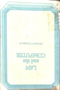 Image of Law and the Computer