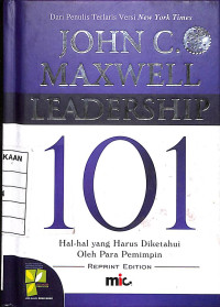 Image of Leadership: 101 Hal-hal yang Harus Diketahui Oler Para Pemimpin