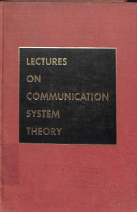 Image of Lectures On Communication System Theory
