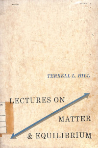 Image of Lectures on Matter & Equilibrium