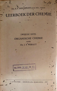 Image of Leerboek Der Organische Chemie