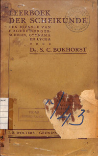 Image of Leerboek Der Scheikunde
