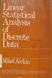 Image of Linear Statistical Analysis of Discrete Data