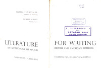 Image of Literature For Writing