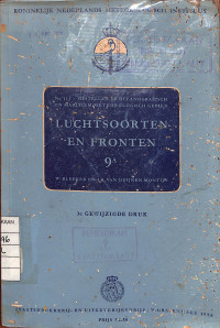Image of Luchtsoorten En Fronten