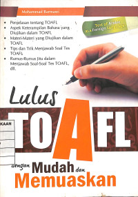 Image of Lulus Toafl dengan Mudah dan Memuaskan