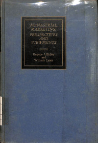 Image of Managerial Marketing : Perspectives and Viewpoints