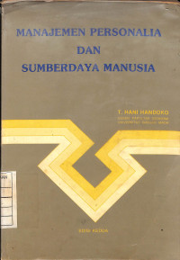 Image of Manajemen Personalia dan Sumberdaya Manusia - Edisi Kedua
