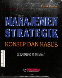 Image of Manajemen Strategik Konsep & Kasus