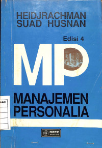 Image of Manejemen Personalia - Edisi 4