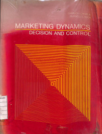 Image of Marketing Dynamics Decision and Control