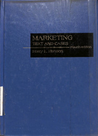 Image of Marketing Text And Cases Fourth Edition
