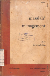 Image of Masalah2 Management