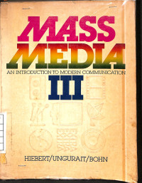 Image of Mass Media : An Introduction to Modern Communication - III