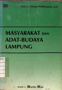 Image of Masyarakat dan Adat-Budaya Lampung