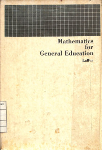 Image of Mathematics for General Education