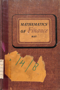 Image of Mathematics of Finance