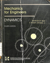 Image of Mechanics for Engineers : Dynamics - Fourth Edition