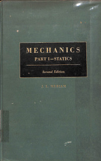 Image of Mechanics Part 1 Statics - Second Edition