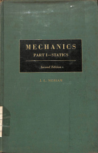 Image of Mechanics Part I-Statics Second Edition