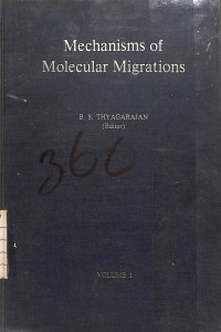 Image of Mechanisms of Molecular Migrations Volume 1