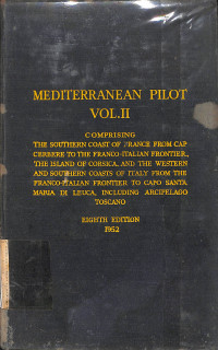 Image of Mediterranean Pilot Vol. II (Eighth Edition)