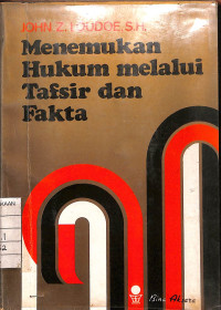 Image of Menemukan Hukum melalui Tafsir dan Fakta