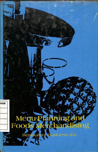 Image of Menu Planning and Foods Merchandising