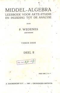 Image of Middel-Algebra