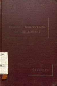 Image of Military Institutions of the Romans