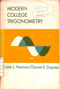 Image of Modern College Trigonometry