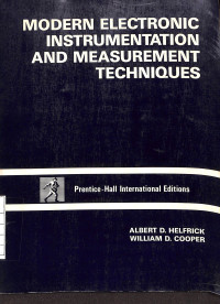 Image of Modern Electronic Instrumentation and Measurement Techniques