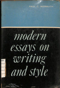 Image of Modern Essays On Writing And Style